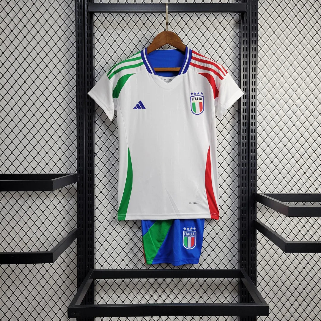 Trajes de niños de la selección italiana de visitante 2024