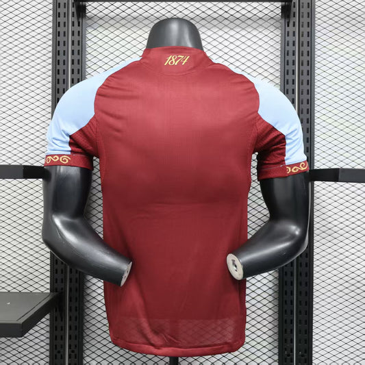 Aston Villa home 2025/26 player version