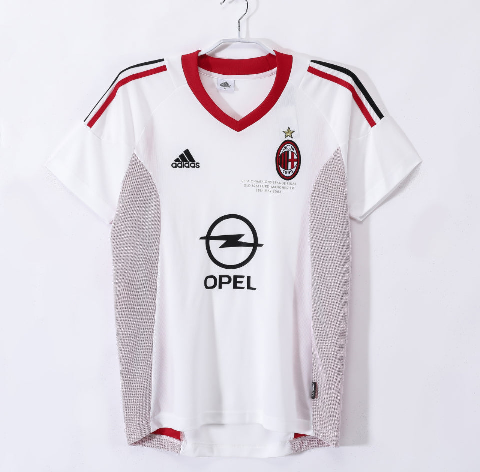 Milan away 2002/03