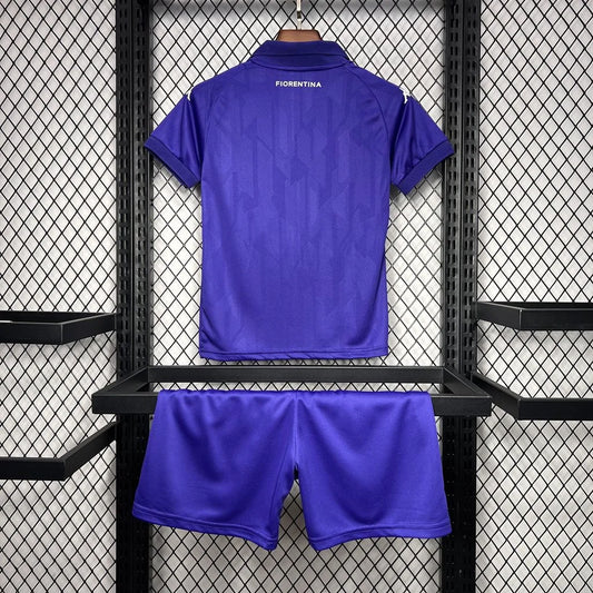 Conjunto infantil de local de la Fiorentina 2024/25