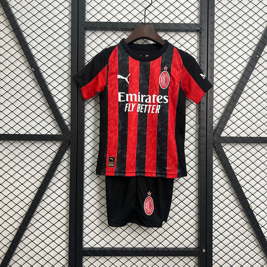Milan home 2025/26 children suits